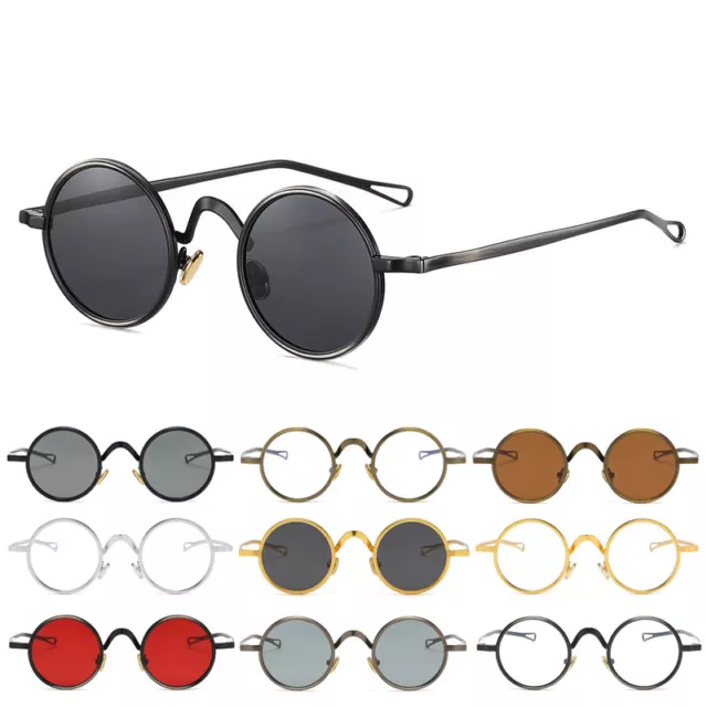 John Lennon Vintage Round Polarized Sunglasses Retro Small Circle Sun Glasses