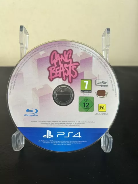 Gang Beats PS4 Disc Only - Sony PlayStation 4 Gang Beasts Game