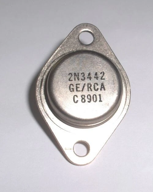 Lot De 2 Transistors 2N3442 NPN - 140V/10A - 115W - TO3 - Pour Montages électroniques