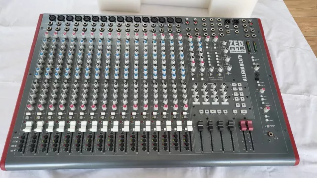 Allen & heath ZED R16 Firewire DIGITAL ANALOG INTERFACE MIXING DESK