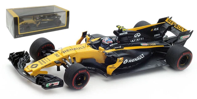 SPARK - 1/64 - Renault Rs 17 F1 Team - Gp Bahrain 2017 - Y054