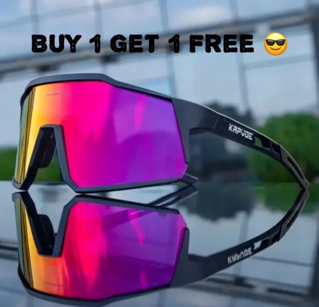 KAPVOE Polarized Glass with 4 Lenses UV400 Protection Ultra Light Buy1Get1 Free