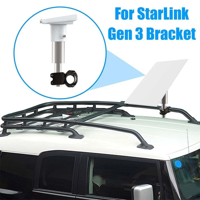 Adaptateur de pince échelle de camping-car réglable pour Starlink pour