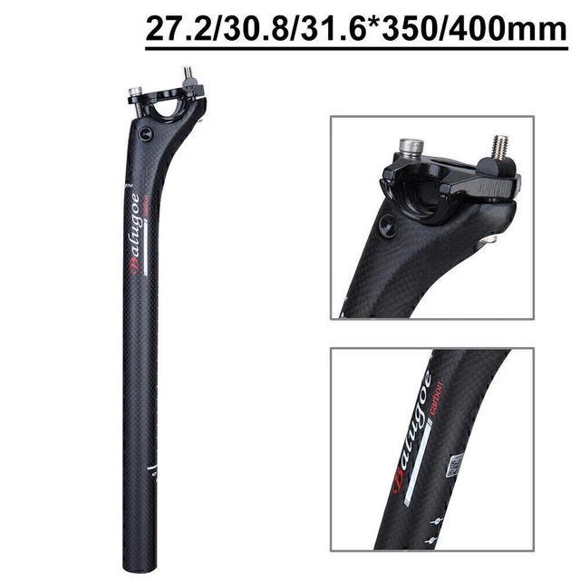 Accessoire vélo,Tige de selle de vélo vtt 27.2-30.9-31.6mm * 400mm
