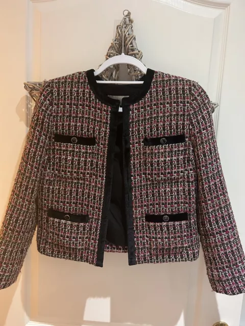 Hobbs Cassidy Tweed Jacket Size 10