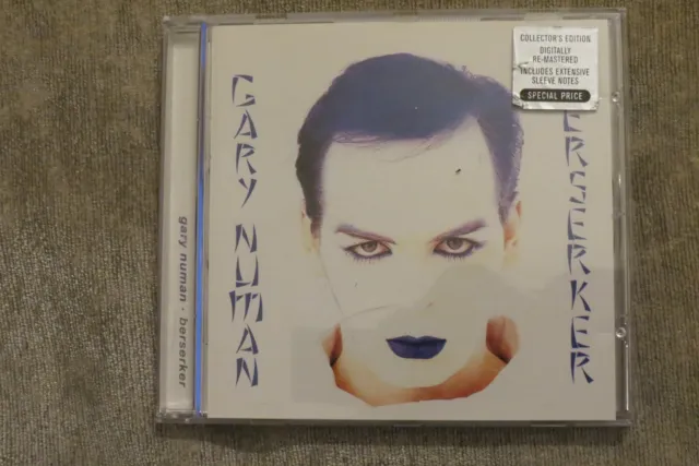 GARY NUMAN Berserker - expanded collector's edition CD - 5 bonus tracks