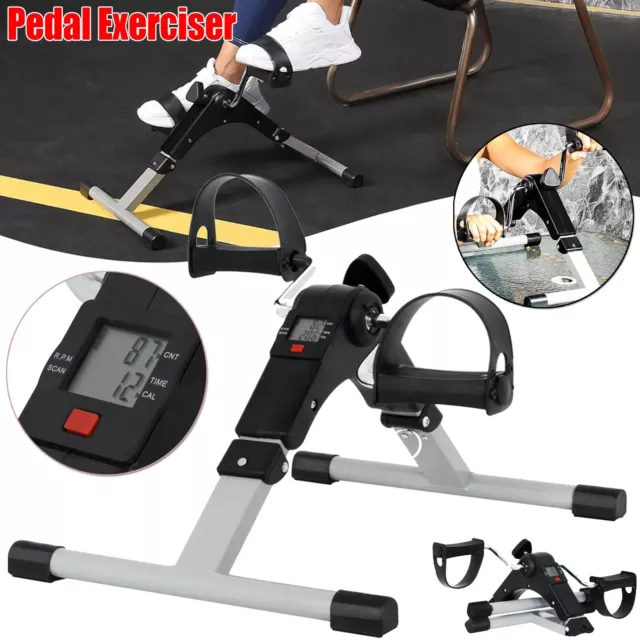 Pedal Exerciser Mini Bike Trainer Exercise Machine Home Gym Pedal Portable Cycle