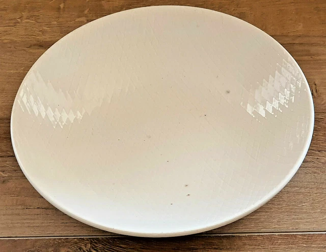 ANCIEN PLAT OVALE Terre De Fer Decor Cambaceres Salins Abeille EUR 35