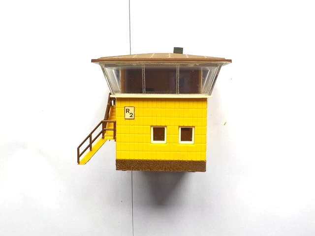 Maquette Station Cabine Sémaphorique JEP – Poste D’aiguillage N°4 électrifié, Vintage