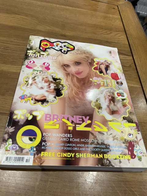 J-POP POP Magazine UK September 2010 Britney Spears Takashi Murakami