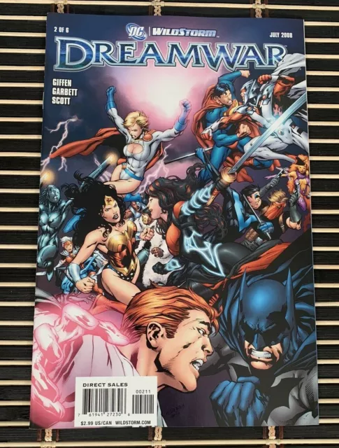 DREAMWAR #2 of 6 2008 Wildstorm DC Comics VF/NM Book
