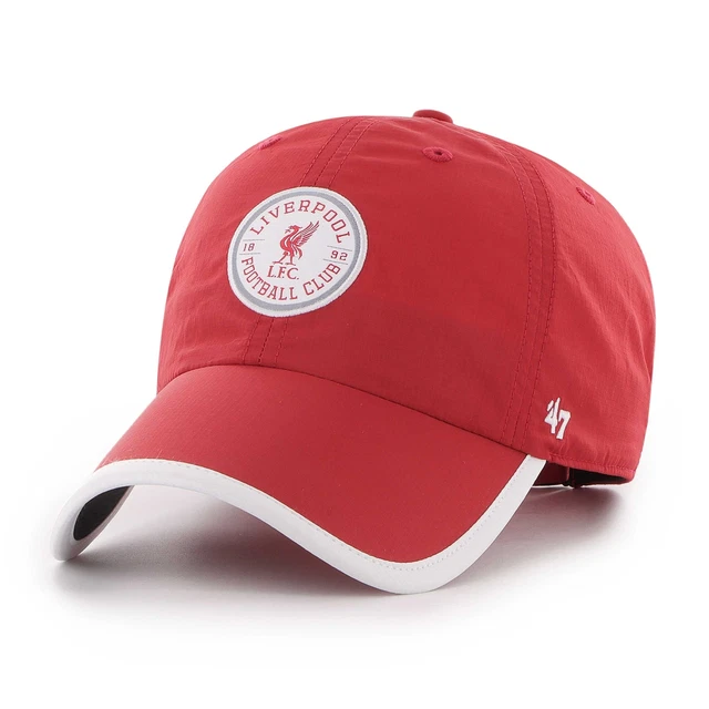 Men's '47 Red Liverpool Microburst Clean Up Adjustable Hat