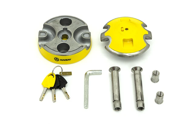 Auvray Pft14Auv Wall & Ground Anchor 65X42Mm Piastra Di Montaggio
