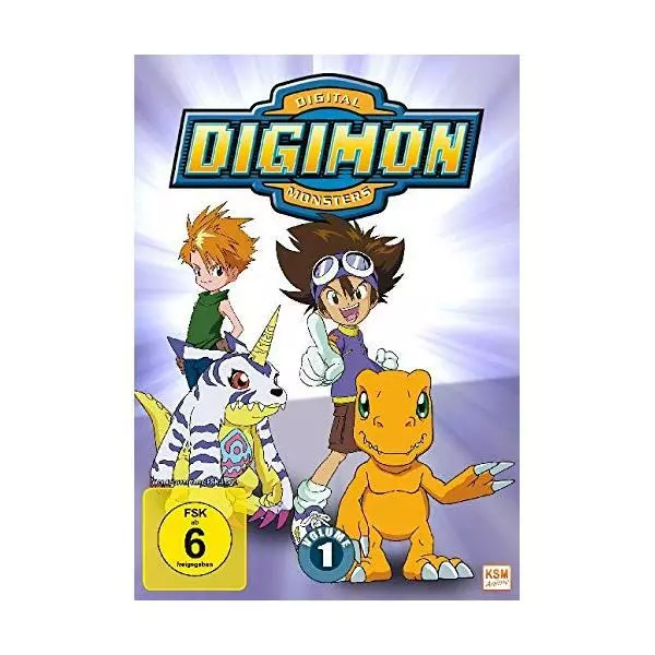 DVD Neuf - Digimon Adventure-Staffel 1, Volume 1: Episode 01-18