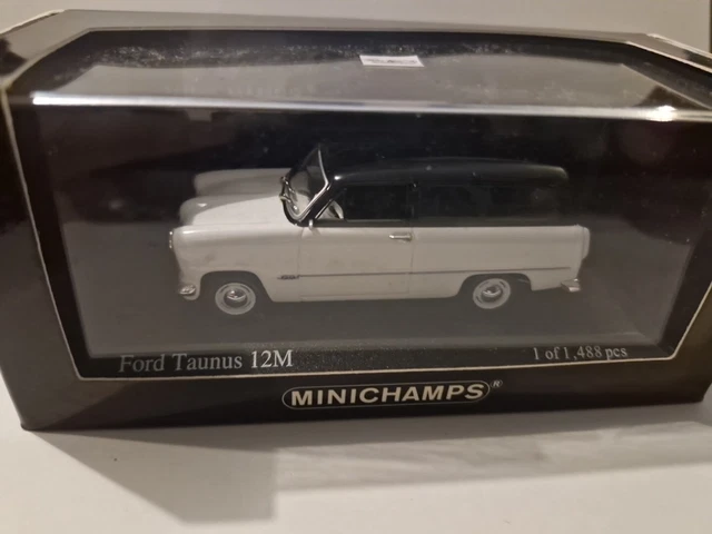 Minichamps 1:43 Ford Taunus année 1970 brun métallique 940081300 modèle