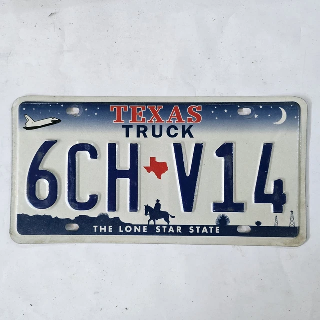 US Texas, License Plates, Automobilia, Transportation