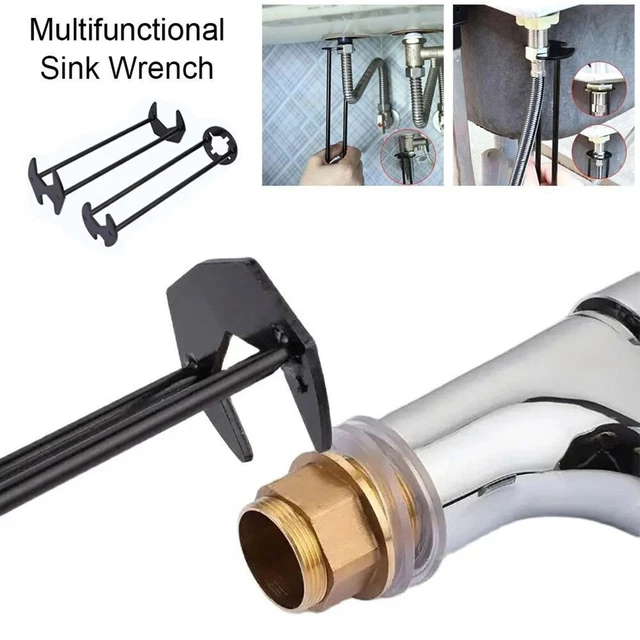 Clé De Douche Avec Niveau à Bulle – Outil De Plomberie Multifonction Pour Poser Robinets Et Tuyaux – DIY Facile