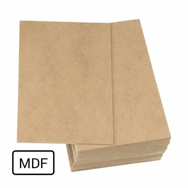 MDF Sheet A3 A4 A5 3mm 6mm Most Sizes *