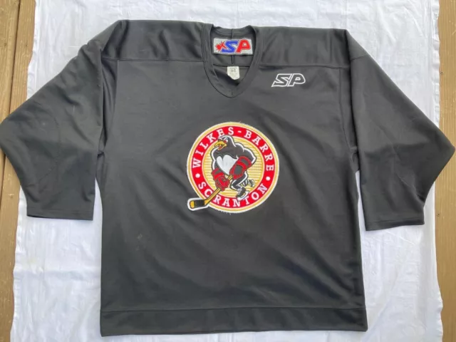 Wilkes Barre Scranton Penguins Fight Strap Practice Jersey Pittsburgh Ahl Hockey Wilkes Barre Scranton Penguins Fight Strap Practice Jersey Pittsburgh Ahl Hockey