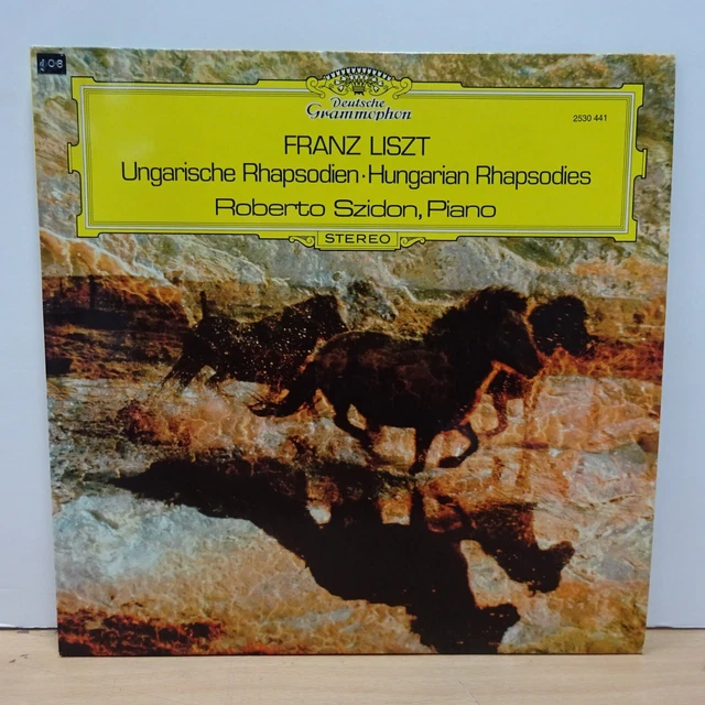 2530 441 LISZT Hungarian Rhapsodies ROBERTO SZIDON DG STEREO