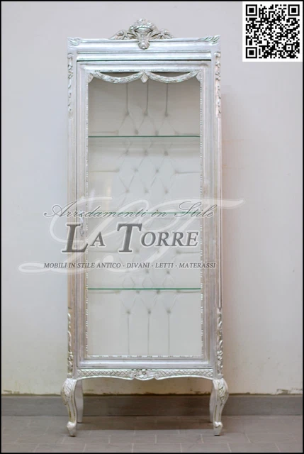 Buffet vitrine luxe vitrine verre armoire style ancien baroque meuble