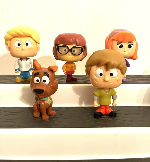 MCDONALD'S HAPPY MEAL Toy Scooby Doo. Bobble head Full Set Of 5 12.99