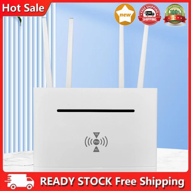 4G ROUTER 300MBPS 4G LTE CPE Router Modem Externe Antenne mit Sim NEU & OVP EUR 70,00 - DE 4G ROUTER 300MBPS 4G LTE CPE Router Modem Externe Antenne mit Sim NEU & OVP EUR 70,00 - DE