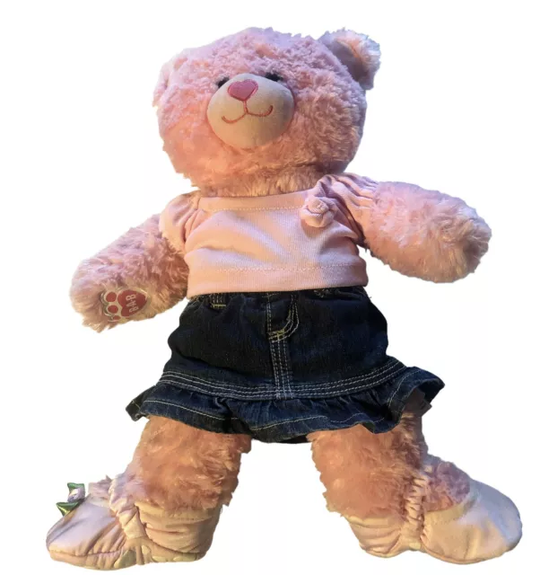 Build A Bear Workshop Pink Plush Teddy