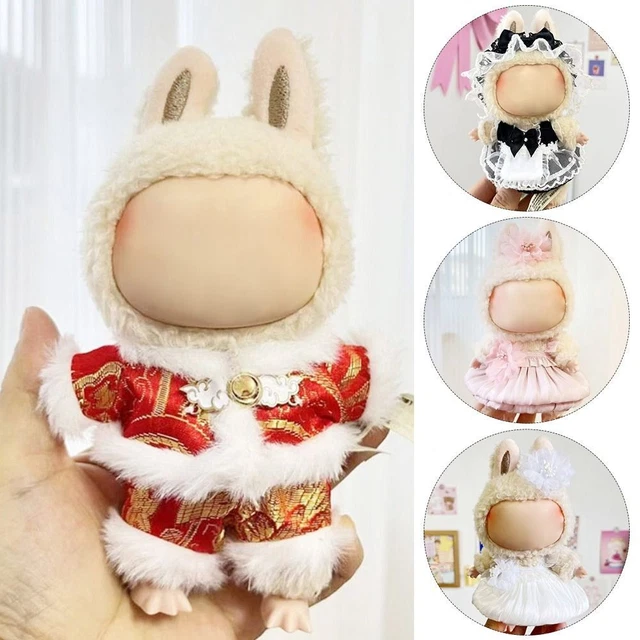 thumbnail image 2 of Labubu Easter AICase For Labubu Clothes/for Labubu Outfits,Clothes Set For 17cm Lububu Doll,3 Mickey Labubu 2 of 12