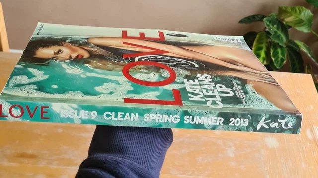 VINTAGE LOVE MAGAZINE ,issue 9,Kate Moss ,Spring/summer 2013,Kate