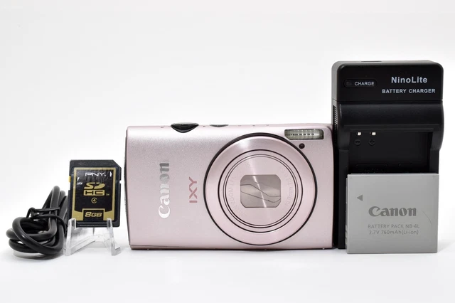 CANON IXY 600F Samantha Thavasa Petit Choice Pink Rare Camera LCD