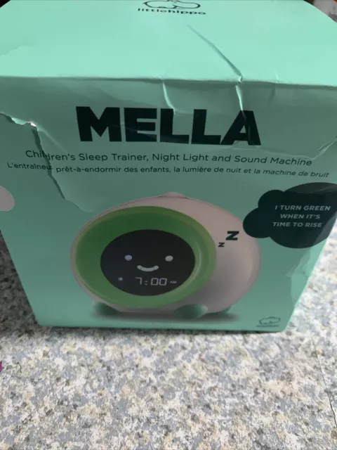 LittleHippo Mella Ready to Rise Children's Trainer, Alarm Clock, Night Light