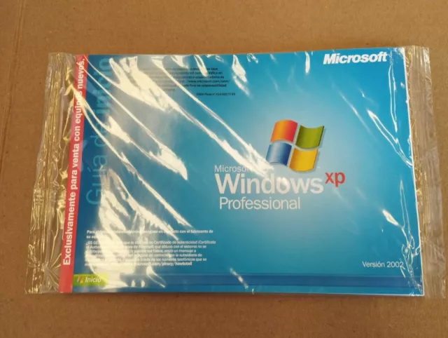 Windows XP Professional OEM 2002 Original / SP3