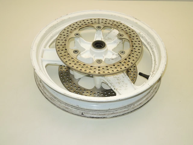 Jante roue avant + disque frein HONDA VFR 750 RC24 de 1987