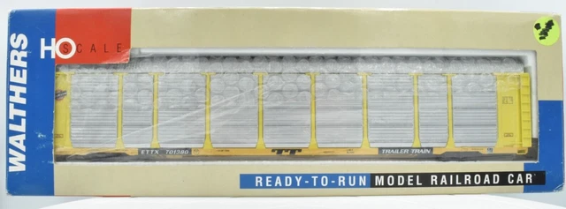 Walthers 932-4853 Chicago North Western CNW Thrall Tri-Level Auto Carrier 701380