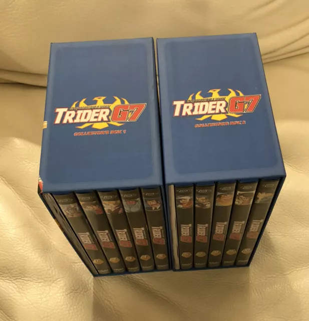 TRIDER G7 Serie Completa 2 Box Dvd DYNIT FUORI CATALOGO! Tiratura Limitata
