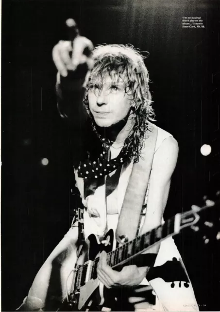 Ptp24 Magazine Picture/Article 11X9" Steve Clark