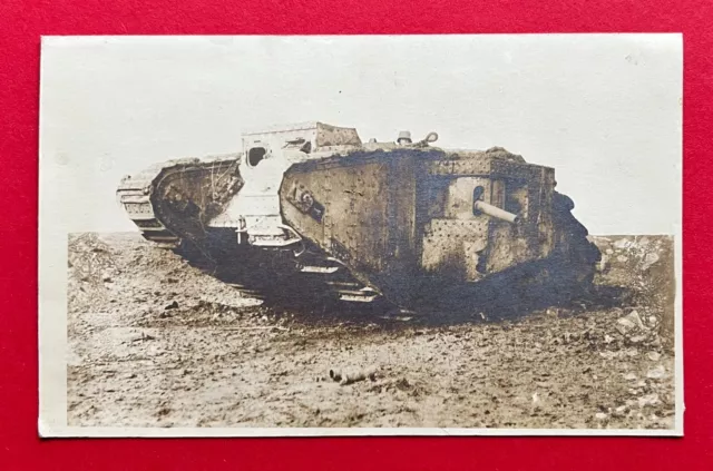 Militär Foto AK 1. WK 1918 TANK Panzer   ( 115116