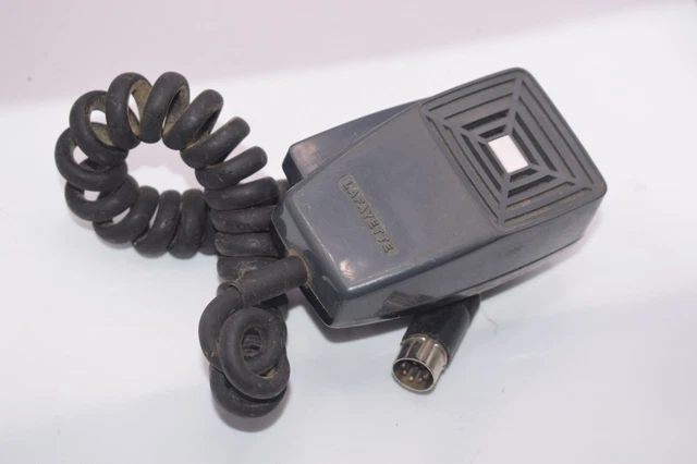Lafayette 2.2 Kohm Eam-007 Dynamic Palm Microphone   - Cb Ham Two Way Radio
