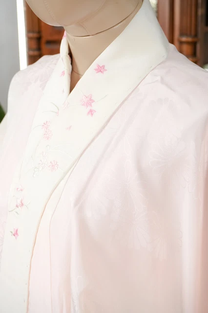 Dear Vanilla Japanese Juban Undergown Women's Kimono Genuine Vintage Mint 4
