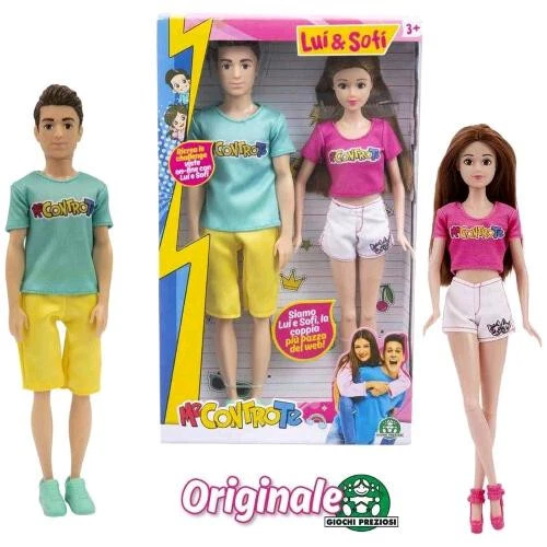 Me Contro Te – Leuchtende Mini-Figur Luì Karateca (7,5 Cm) – Mit 3 Zubehörteilen – Bunt & überraschend