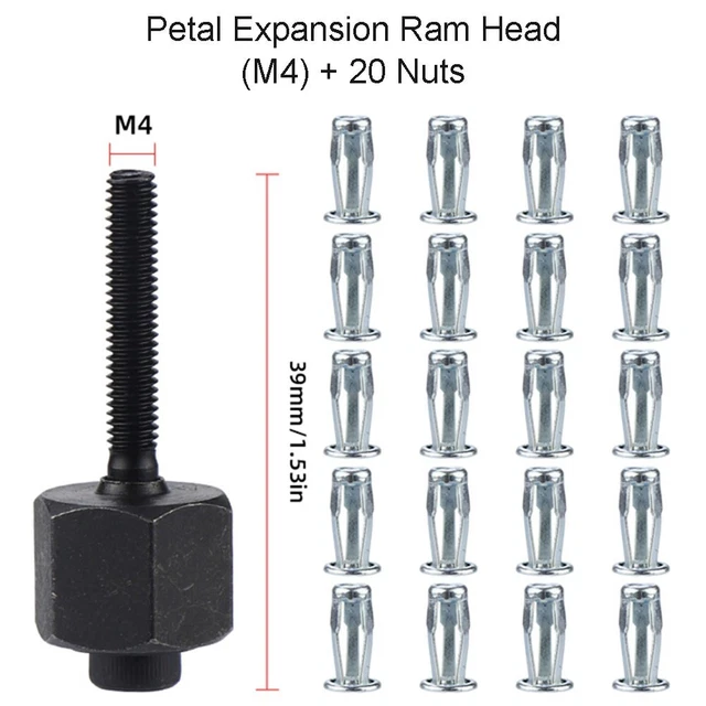 Set rivetto per dadi di alta qualità per auto e camion 20 pz kit M4 M8 per dadi