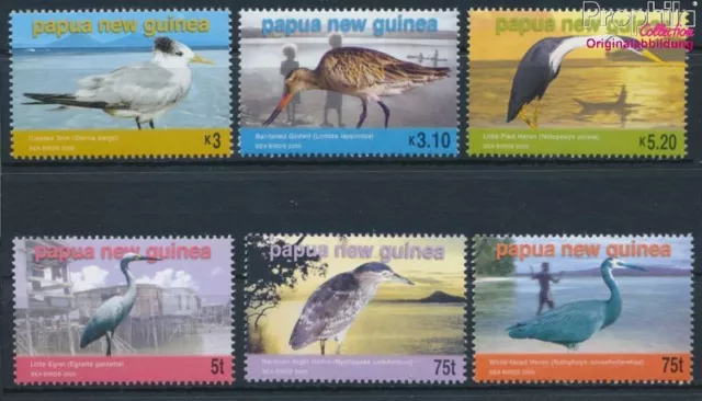 Briefmarken Papua-Neuguinea 2005 Mi 1109-1114 postfrisch Vögel (10348009