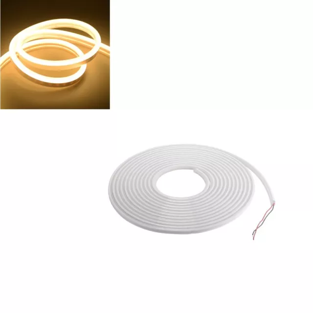 Striscia Led Luce Calda Per Scritta Insegna Luminosa Strip Flessibile 5 Mt Ip65