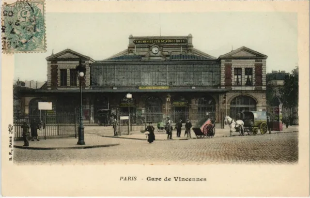 CPA PARIS 12e - Gare de Vincennes (55978)
