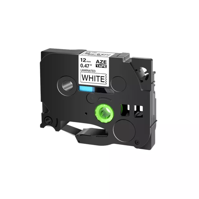 3PK TZ-231 TZe-231 TZ231 0.47" Black on White Label Tape P-Touch for Brother 3