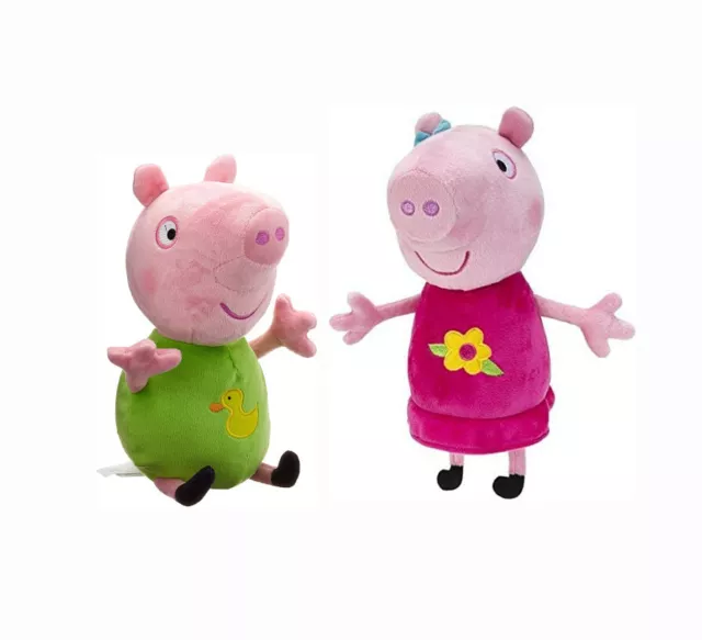 Peppa Wutz Figurine en Peluche Temps de Printemps (20cm) Animaux