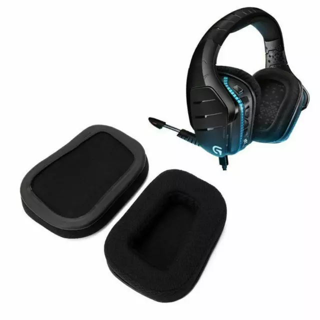 Replace Headset Cushion For Logitech G633 G933 Artemis Spectrum Surround Ear Pad