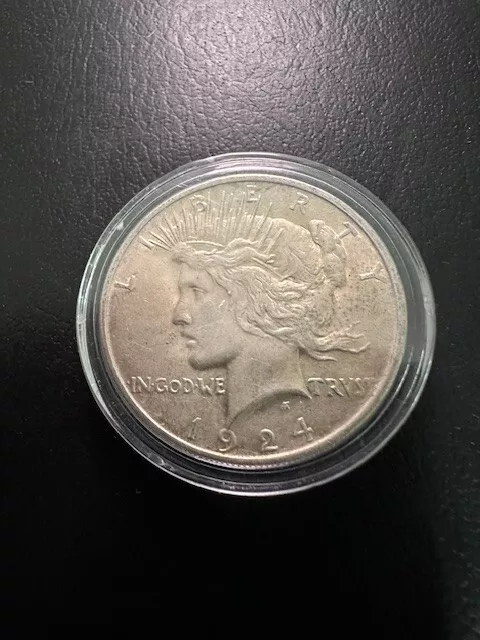 1924 Peace Silver Dollar Coin