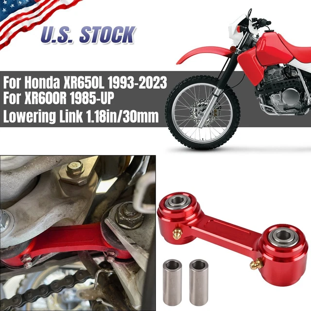 REAR SUSPENSION LOWERING Link 1.18" For Honda XR600R 19852023 XR650L